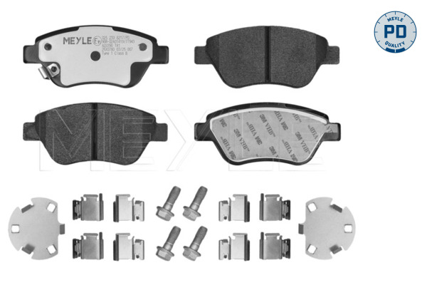 Meyle Remblokkenset, schijfrem 025 239 8217/PD