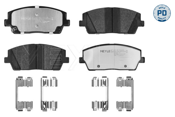 Meyle Remblokkenset, schijfrem 025 261 5717/PD