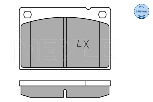 Meyle Remblokset 025 201 5316