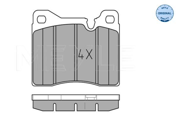 Meyle Remblokset 025 204 3715