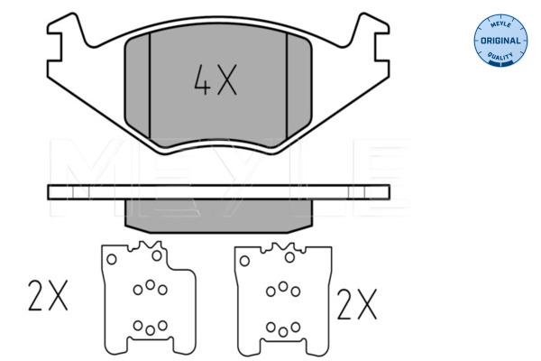 Meyle Remblokset 025 208 8917