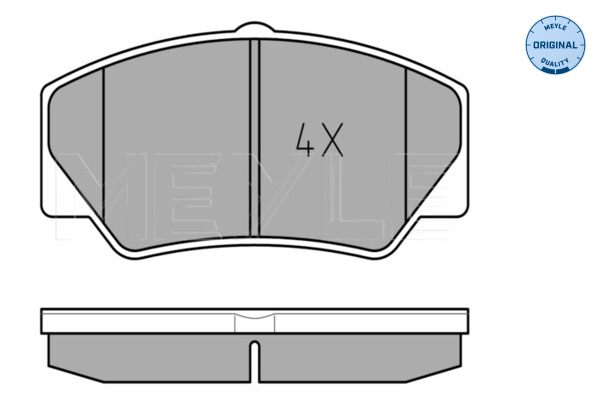 Meyle Remblokset 025 211 4117