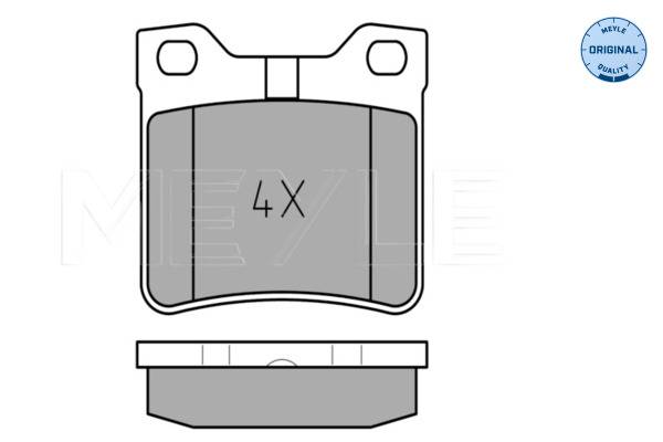 Meyle Remblokset 025 212 7817