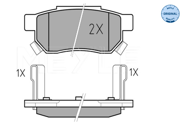 Meyle Remblokset 025 213 1313/W