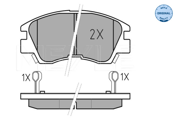 Remblokset Meyle 025 213 7316/W