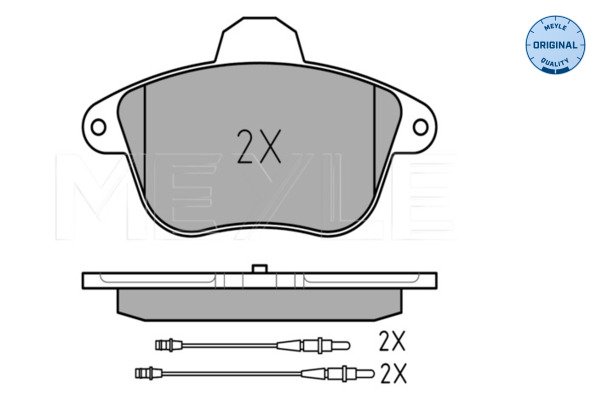 Meyle Remblokset 025 215 0417/W