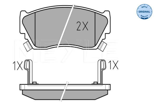 Meyle Remblokset 025 216 5716/W