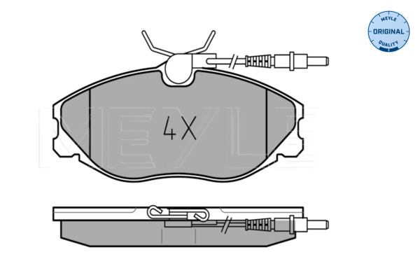 Meyle Remblokset 025 216 7419/W