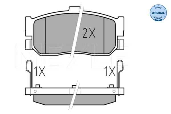 Meyle Remblokset 025 217 1316/W
