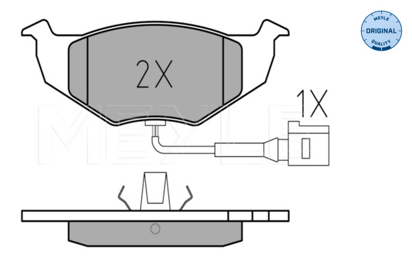 Meyle Remblokset 025 218 6817/W