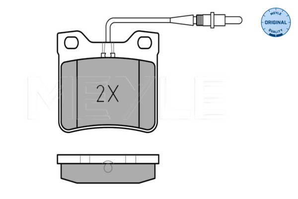 Meyle Remblokset 025 219 0417/W