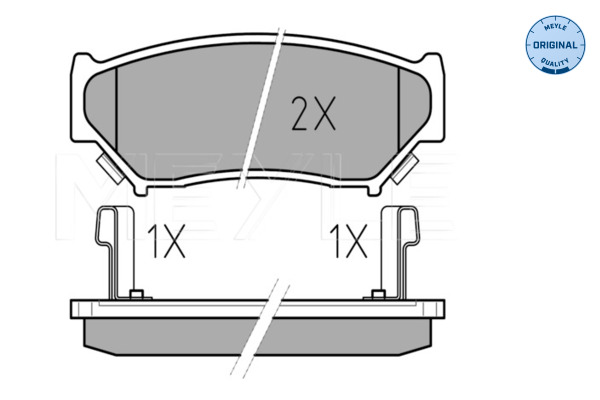 Meyle Remblokset 025 219 0715/W