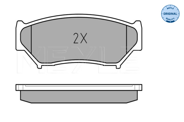 Meyle Remblokset 025 219 0715/W