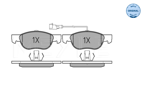 Meyle Remblokset 025 219 2717/W