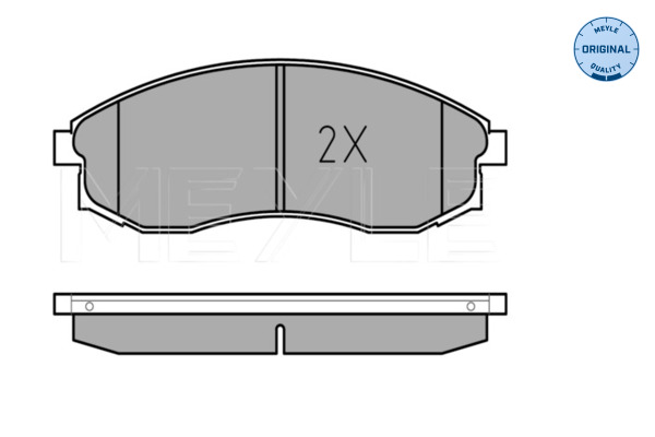 Meyle Remblokset 025 230 8617/W