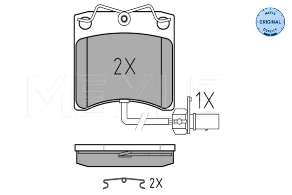 Meyle Remblokset 025 231 7618/W