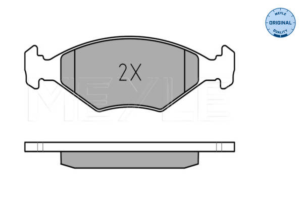 Meyle Remblokset 025 232 2018/W