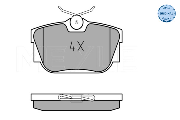 Meyle Remblokset 025 232 2417