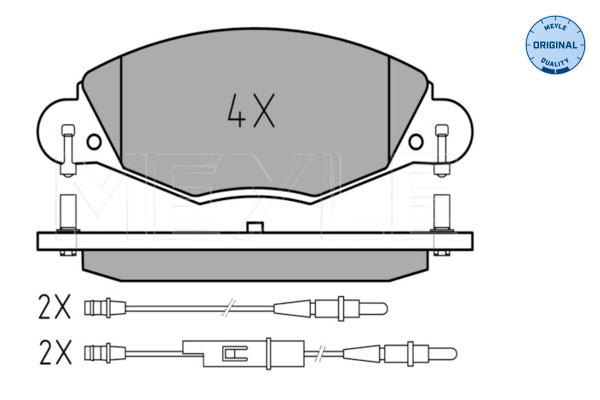Meyle Remblokset 025 232 7318