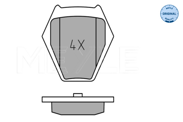 Meyle Remblokset 025 232 8017/W
