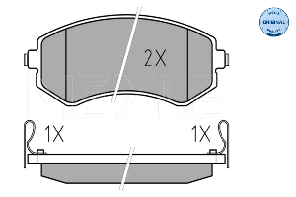 Meyle Remblokset 025 235 0216/W