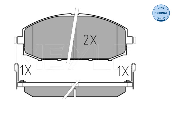 Meyle Remblokset 025 236 1118/W