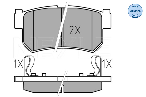 Meyle Remblokset 025 236 7315/W