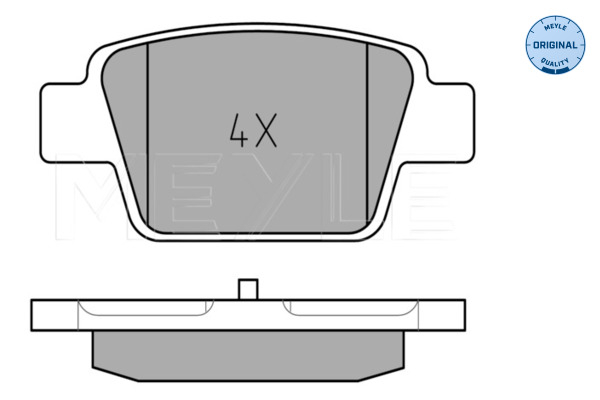 Meyle Remblokset 025 237 1415