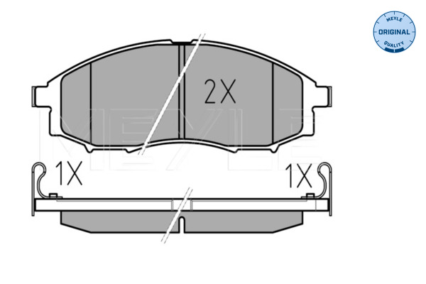 Meyle Remblokset 025 239 7017/W
