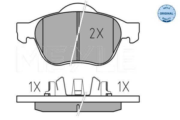 Meyle Remblokset 025 239 9617/W
