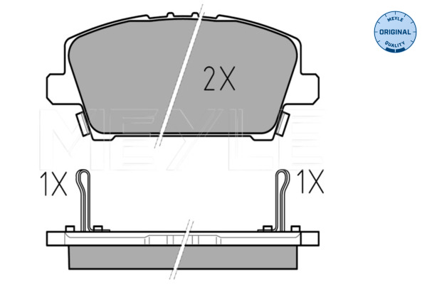 Meyle Remblokset 025 240 8717/W