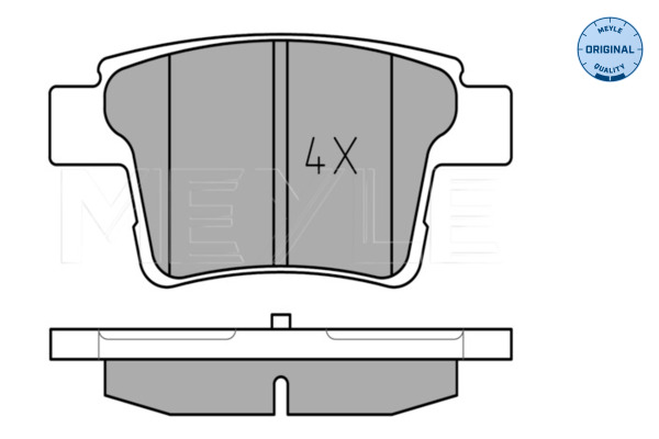 Meyle Remblokset 025 242 6017