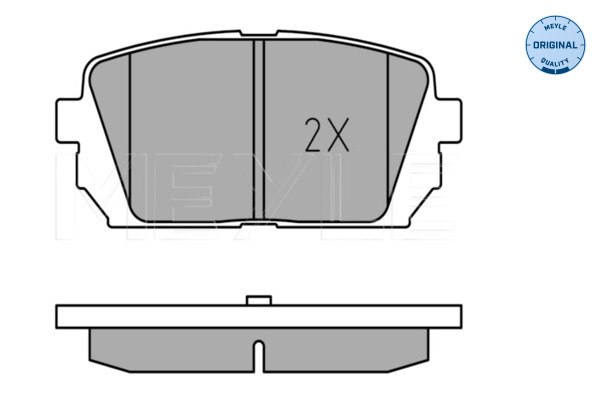 Meyle Remblokset 025 244 9116/W