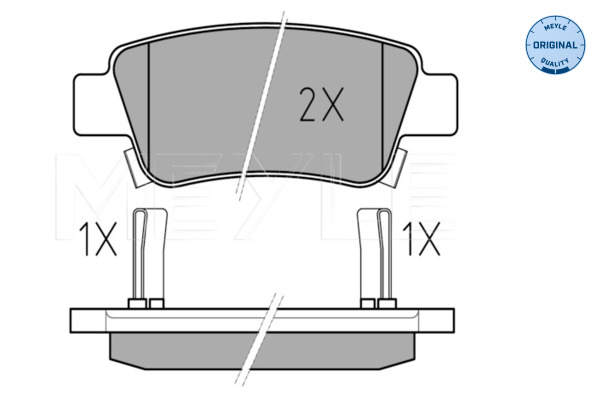 Meyle Remblokset 025 246 3516/W
