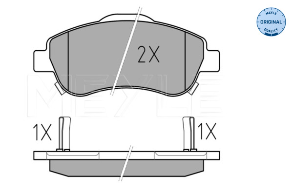 Meyle Remblokset 025 246 3819/W
