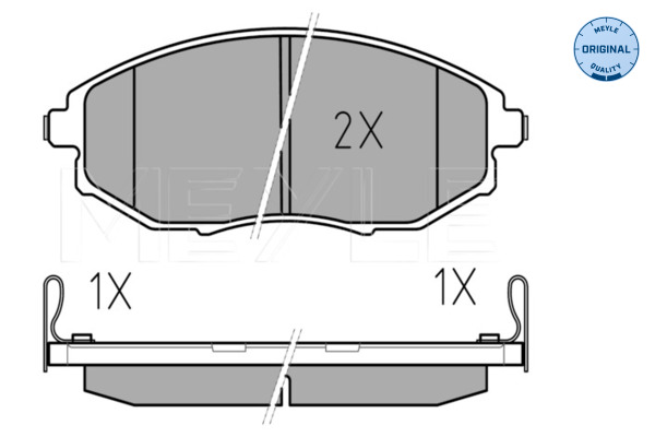 Meyle Remblokset 025 248 6417/W