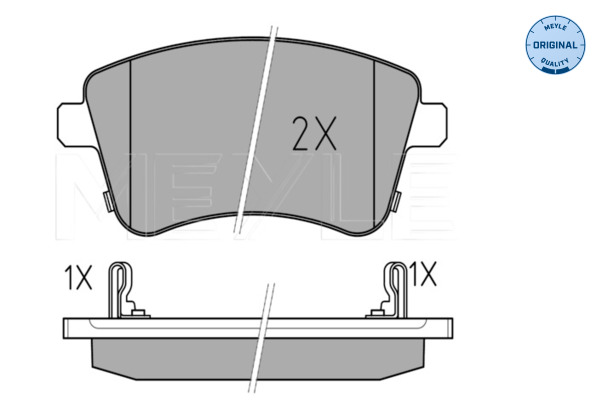 Meyle Remblokset 025 251 8419/W