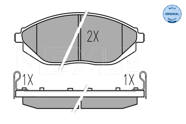 Meyle Remblokset 025 252 6817/W