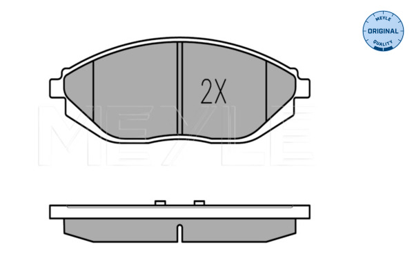 Meyle Remblokset 025 252 6817/W