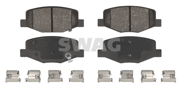Remblokkenset, schijfrem Swag 33 11 0835