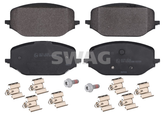 Remblokkenset, schijfrem Swag 33 11 0921
