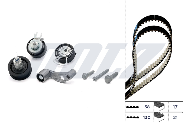 Distributieriem kit Dolz SKD051