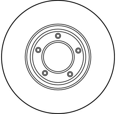 TRW Remschijven DF1642