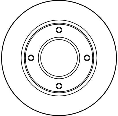 TRW Remschijven DF1899