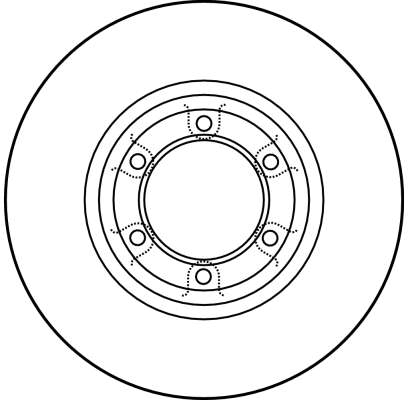 TRW Remschijven DF3031