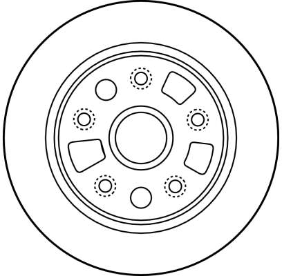 TRW Remschijven DF3117