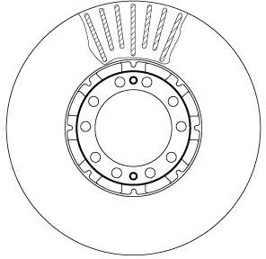 TRW Remschijven DF5029S