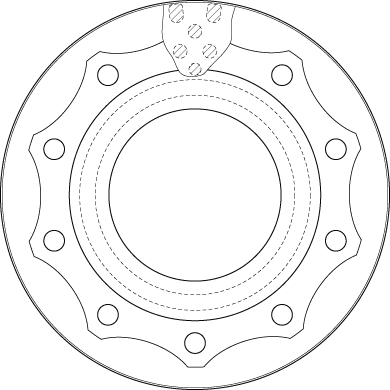 TRW Remschijven DF5041S