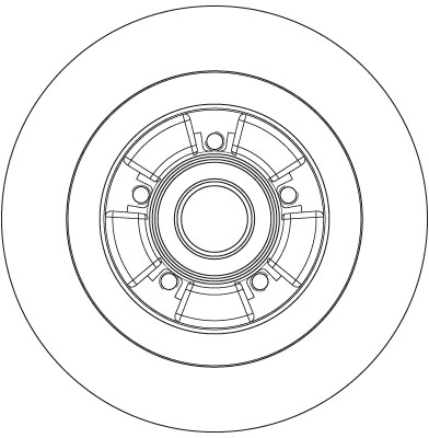 TRW Remschijven DF6202BS