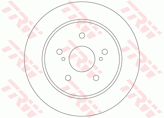 TRW Remschijven DF6685